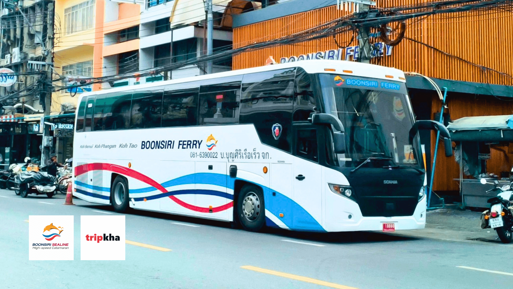 VIP BUS+CATAMARAN BOONSIRI 